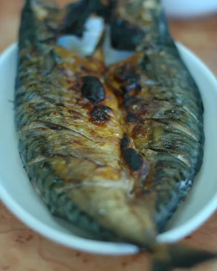 고등어구이 완성 사진