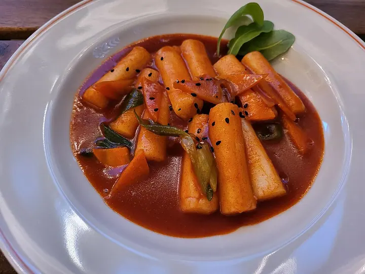 간장 궁중떡볶이 완성 사진