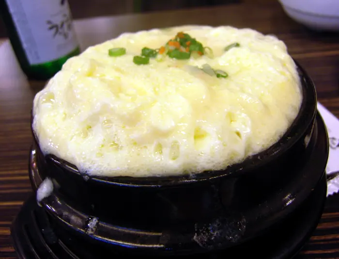 전자레인지 달걀찜 완성 사진