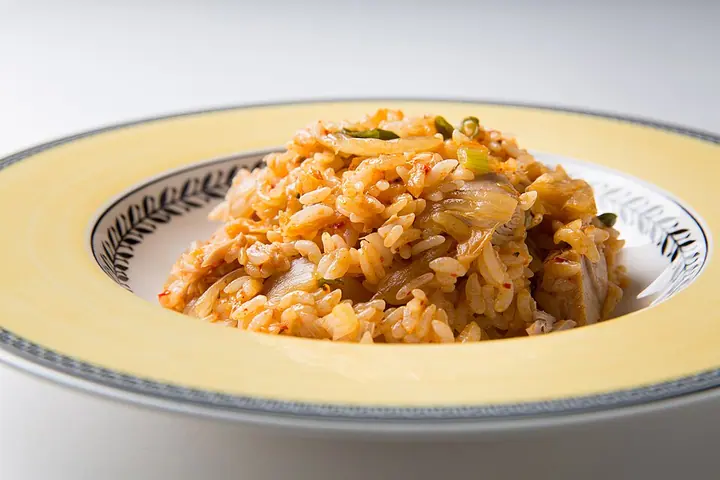 김치볶음밥 완성 사진