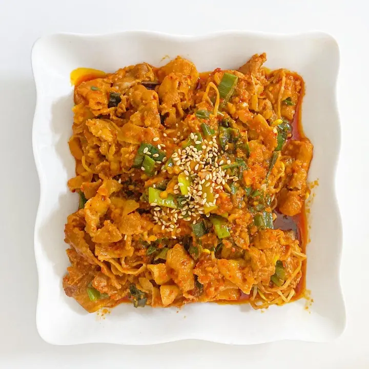 콩나물불고기 완성 사진