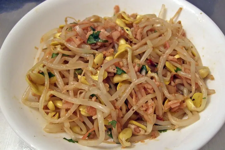 콩나물무침 완성 사진