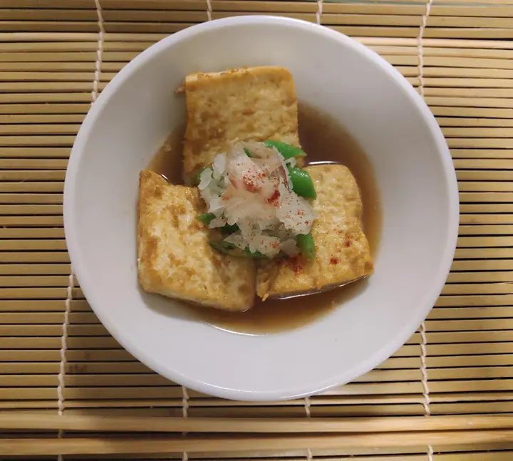 두부부침 완성 사진