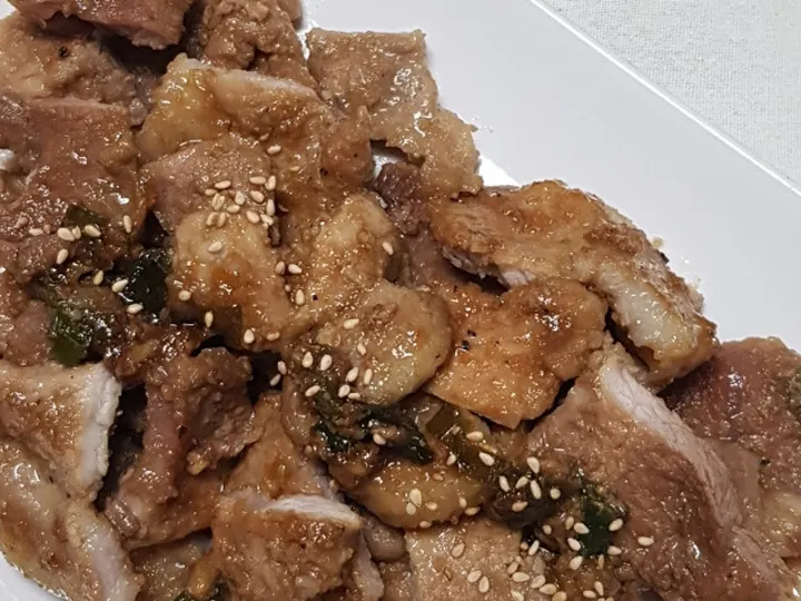 갈비구이 완성 사진