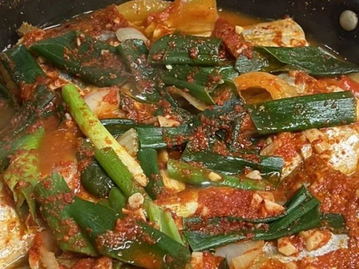 갈치조림 완성 사진