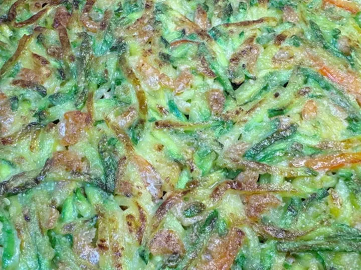 건새우전 완성 사진