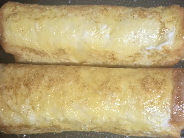 고구마치즈토스트 완성 사진