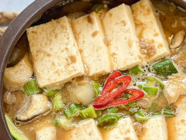 고깃집된장찌개 완성 사진