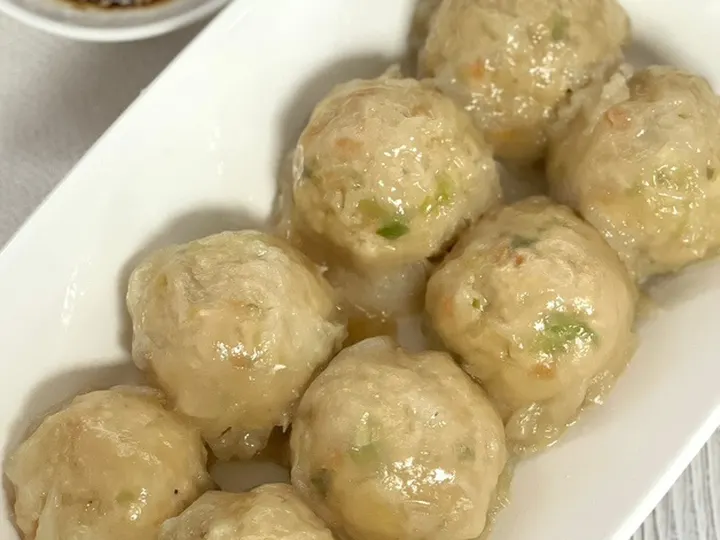 굴림만두 완성 사진