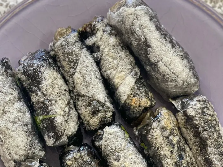 김말이 완성 사진