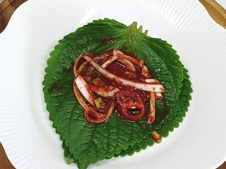 깻잎김치 완성 사진