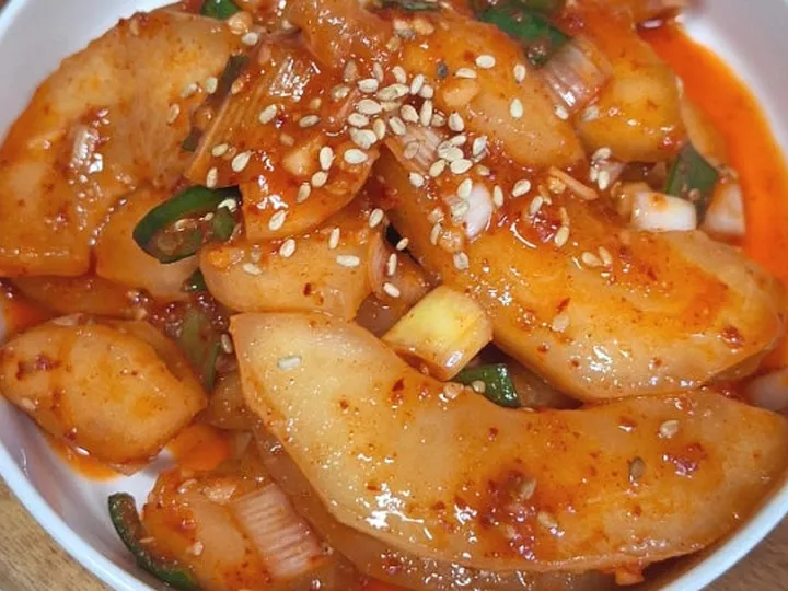 노각무침 완성 사진