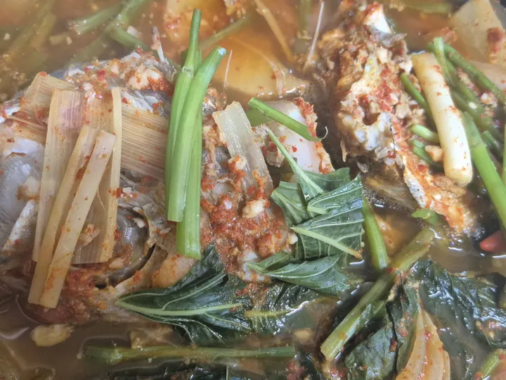 도미매운탕 완성 사진