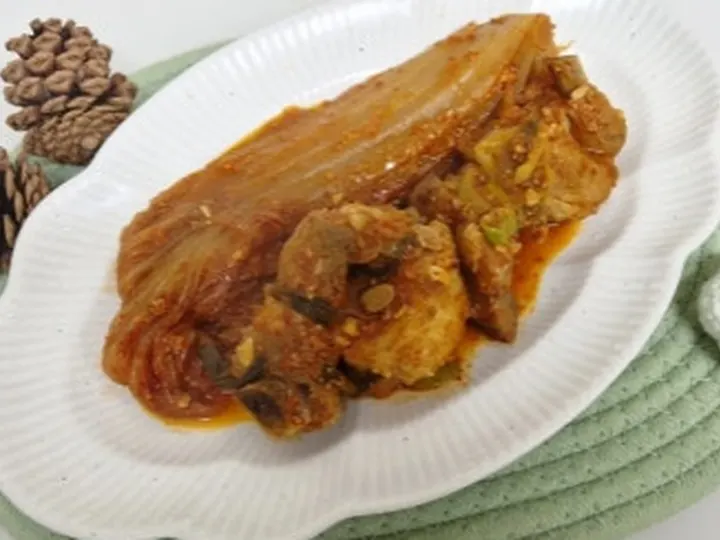 돼지갈비김치찜 완성 사진