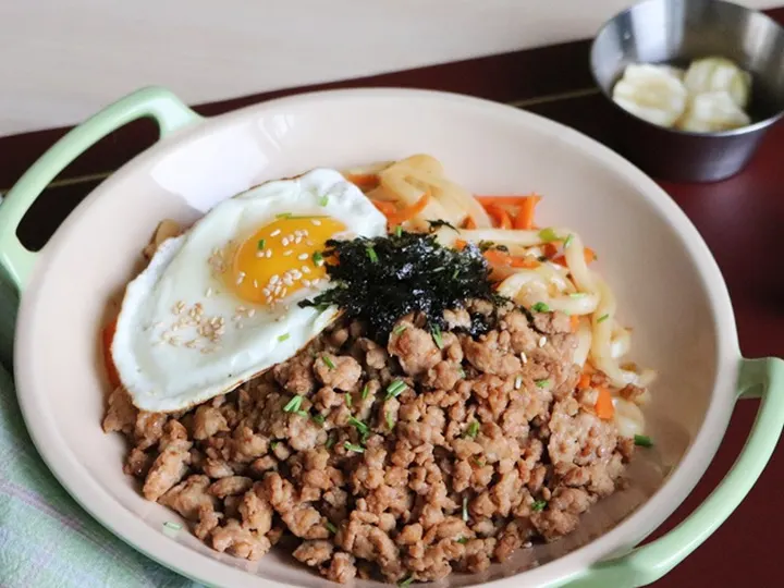 돼지고기볶음 완성 사진
