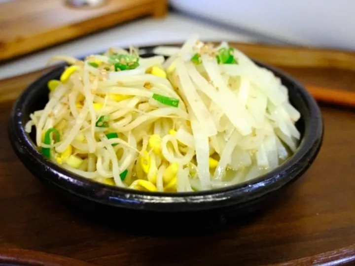 두가지나물 완성 사진