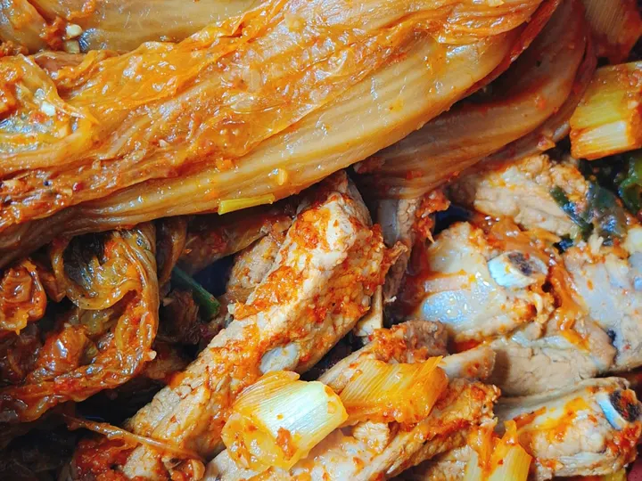 등갈비찜 완성 사진