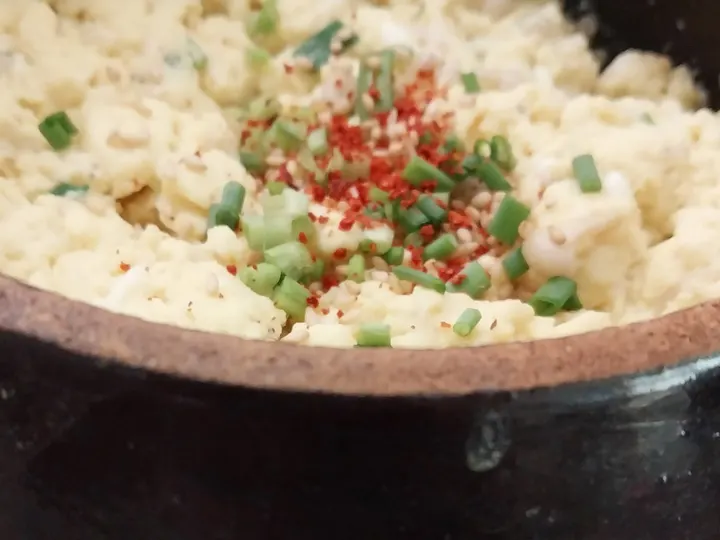 뚝배기계란찜 완성 사진