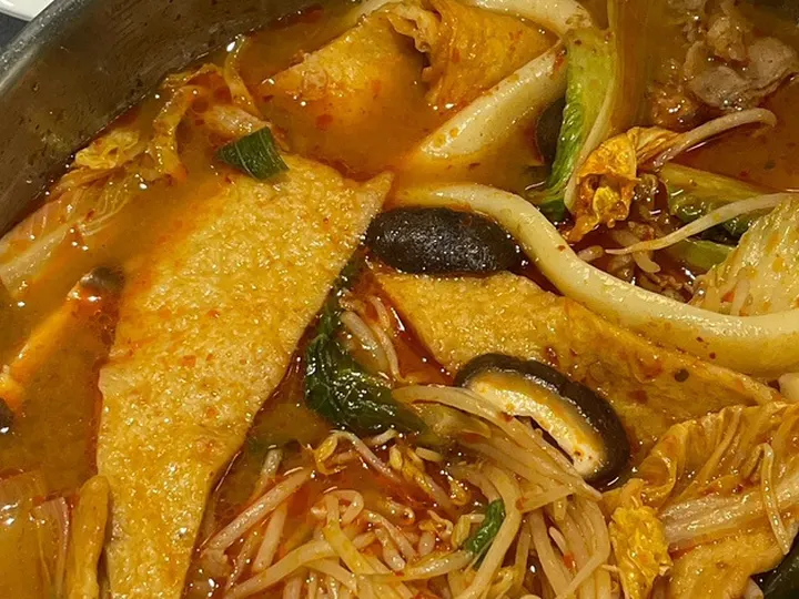 마라탕떡볶이 완성 사진