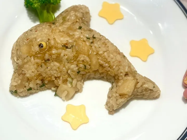 만두볶음밥 완성 사진
