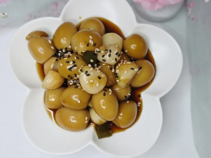 메추리알장조림 완성 사진