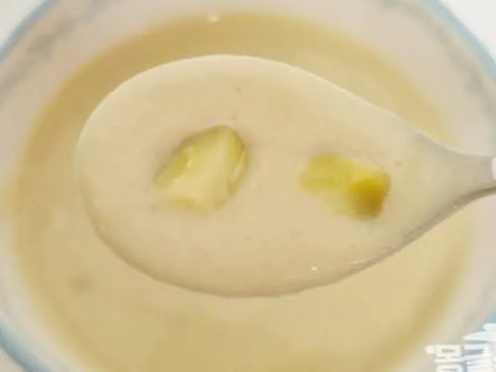 밤스프 완성 사진