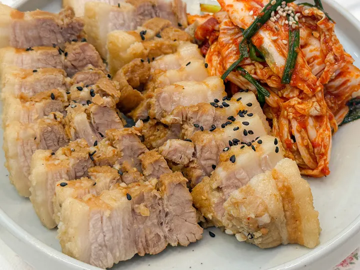 보쌈김치 완성 사진