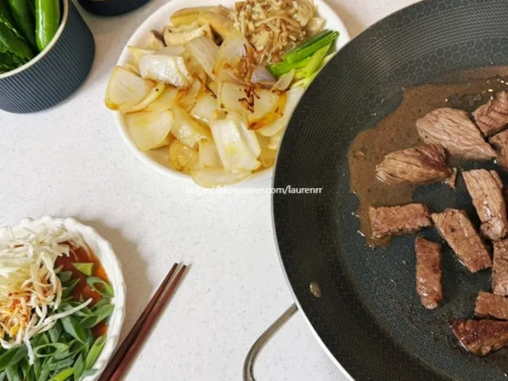 살치살구이 완성 사진