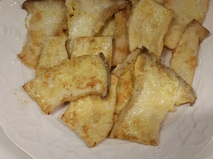 새송이버섯전 완성 사진