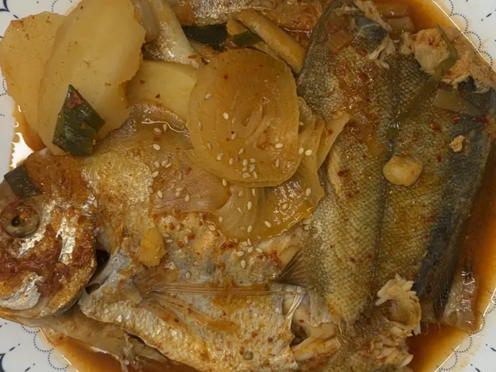 생선찜 완성 사진