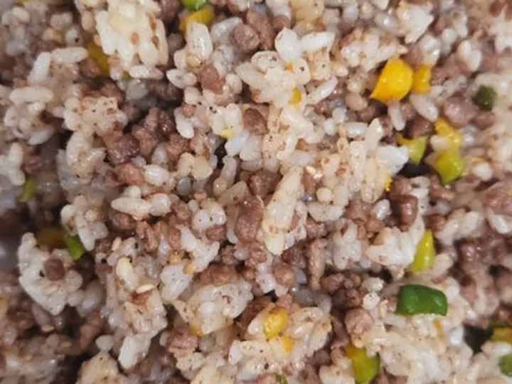 소고기볶음 완성 사진