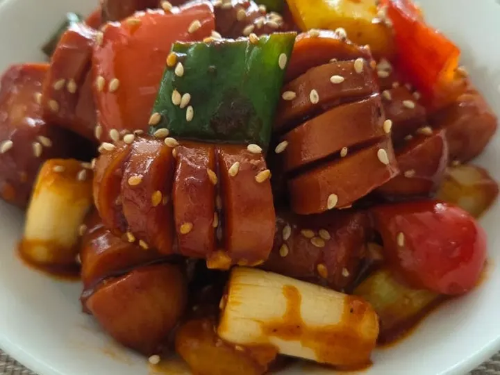 소야볶음 완성 사진