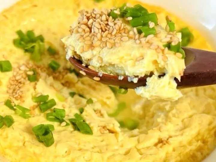 순두부계란찜 완성 사진