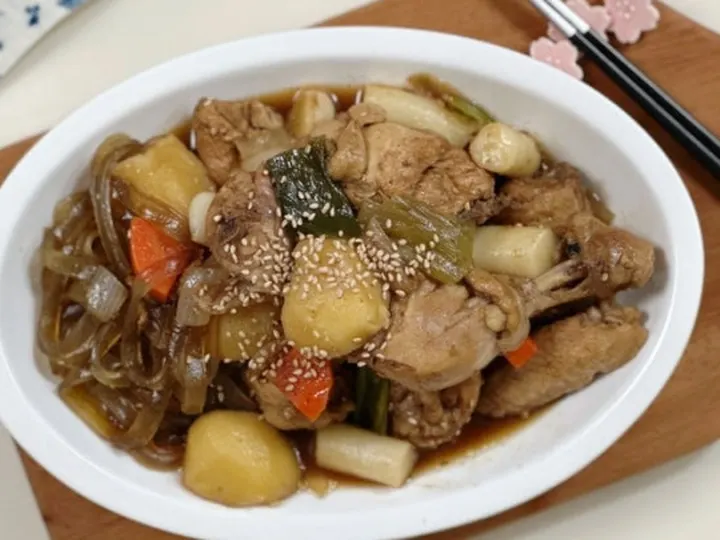 안동찜닭 완성 사진