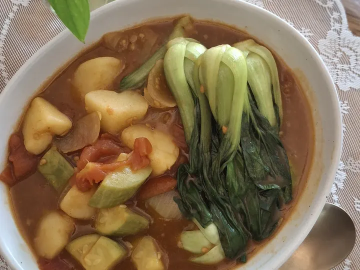 야채스프 완성 사진
