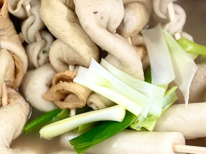 어묵꼬치탕 완성 사진