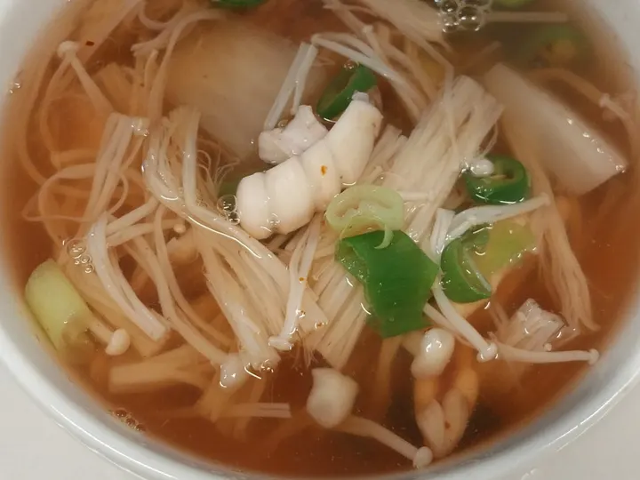 오징어무국 완성 사진