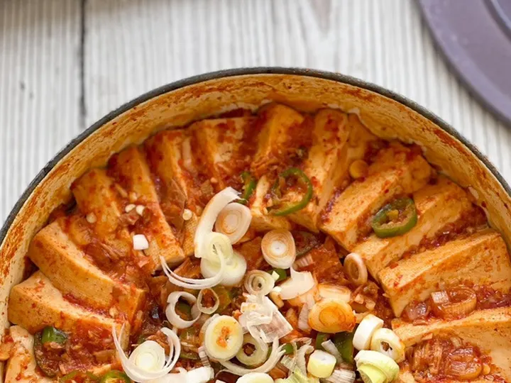 참치두부조림 완성 사진