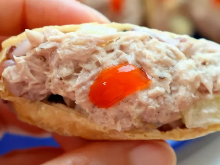 참치마요유부초밥 완성 사진