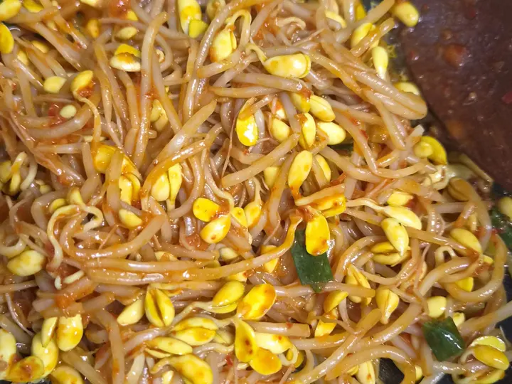 콩나물볶음 완성 사진