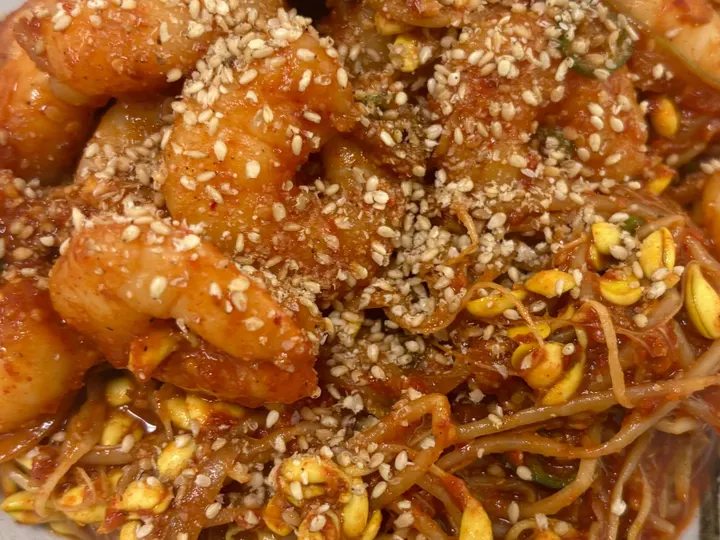 콩나물새우찜 완성 사진