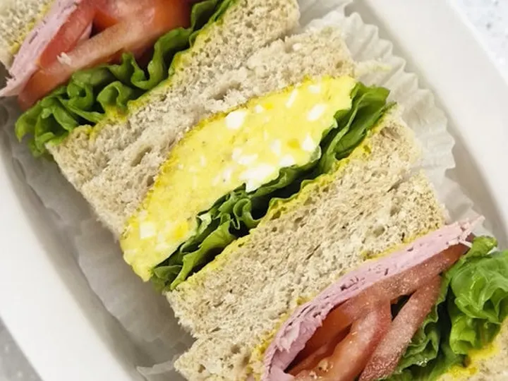 토마토샌드위치 완성 사진