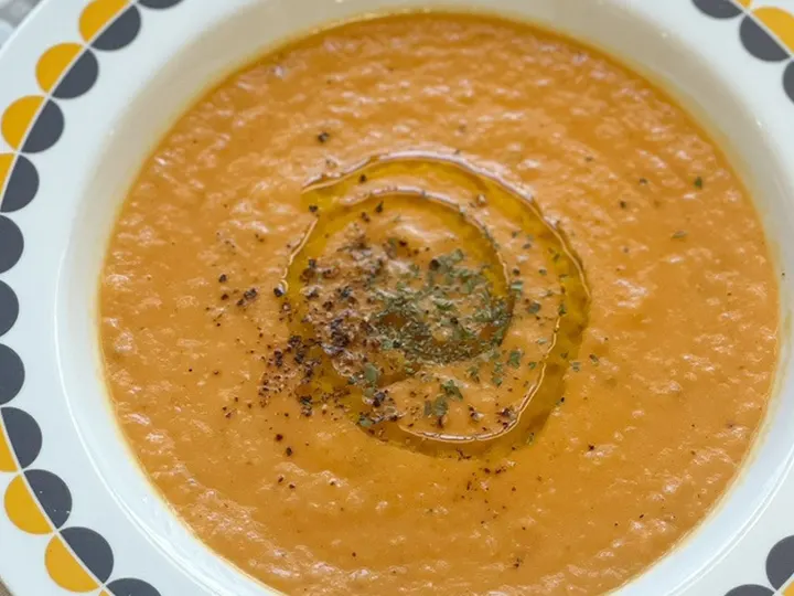 토마토스프 완성 사진