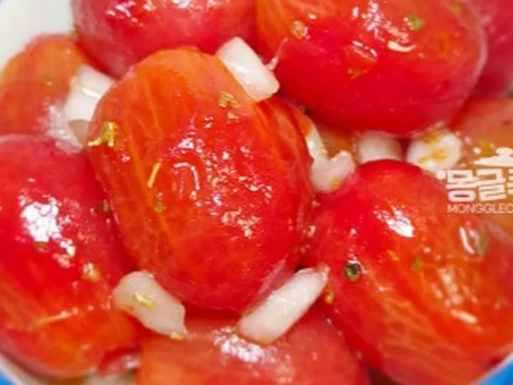 토마토절임 완성 사진