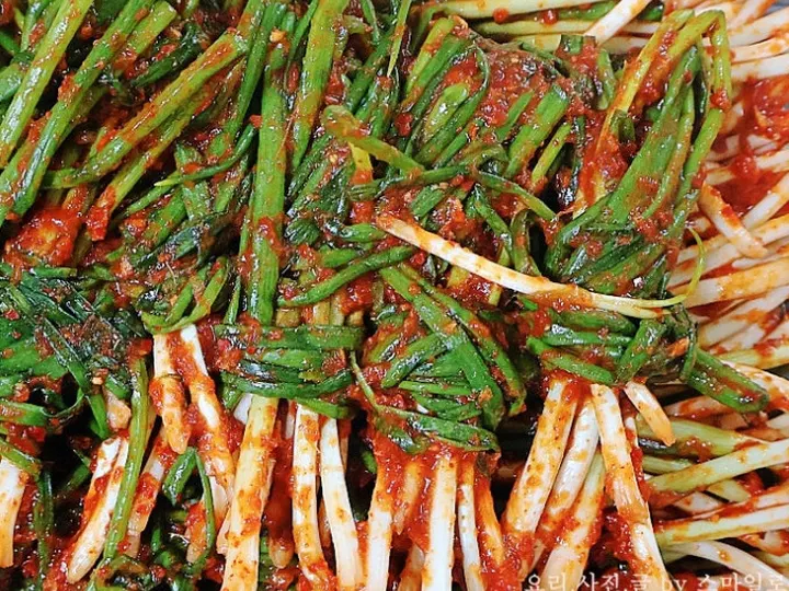 파김치 완성 사진