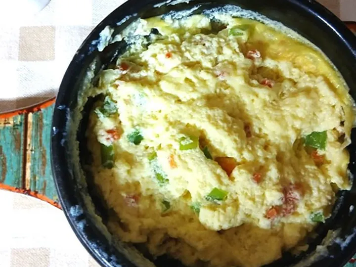 푸딩계란찜 완성 사진