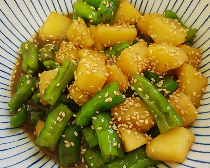 고추장 감자조림 완성 사진