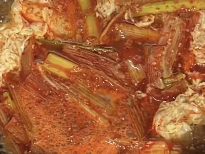 계란탕 완성 사진