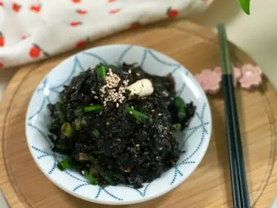 김무침 완성 사진