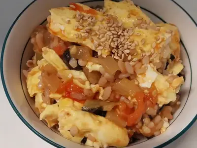 달걀볶음 완성 사진